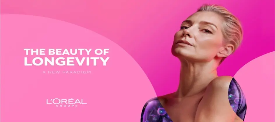 L'Oréal bringt Schönheit in den Kontext von Longevity